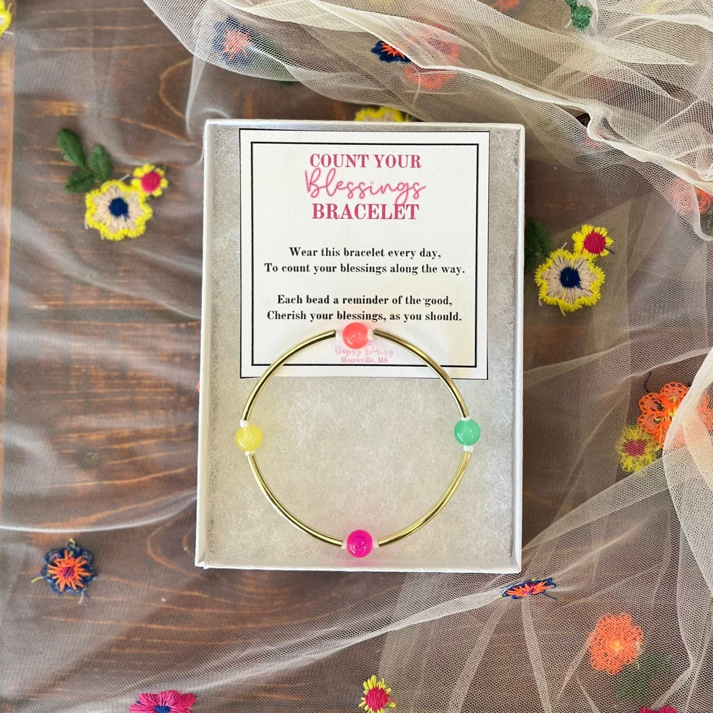 Count Your Blessings Bracelet